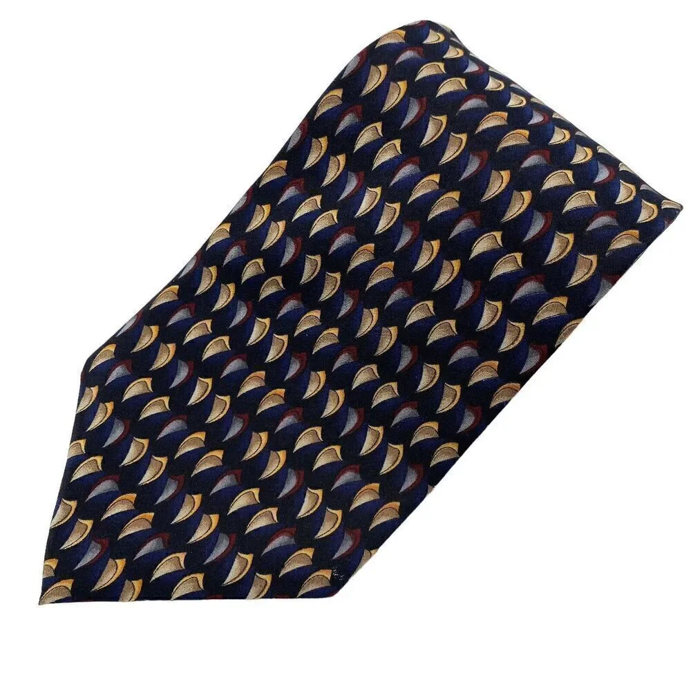 Stonehenge Cocktail Collection Tie Men's Necktie Silk Vodka Blue Yellow Maroon